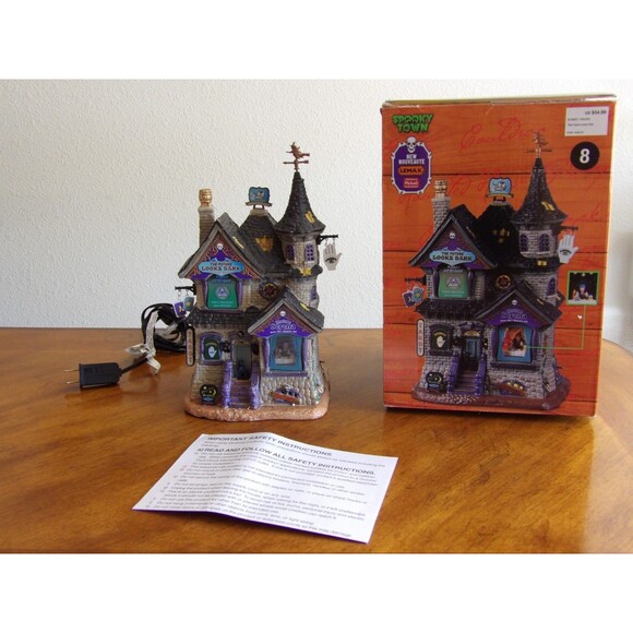 Lemax Spooky Town Halloween Village The Future Looks Dark 25857 Serena Tested - Picture 2 of 16